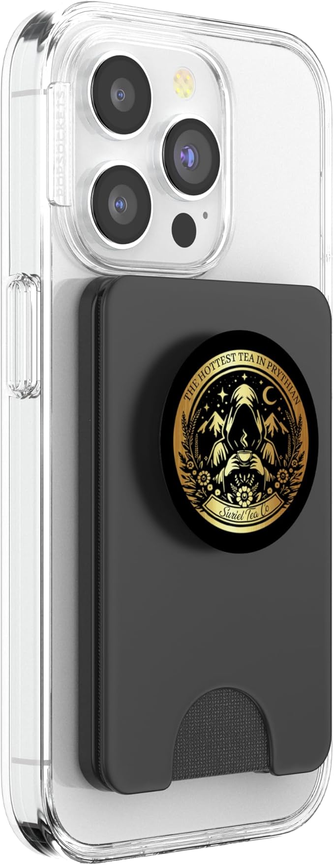 Suriel Tea Co Night Court Bookish PopSockets PopWallet for MagSafe