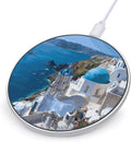Greek Cliff Island Phone Charger Magnetic Charging Pad Anti-Slip with USB Cable