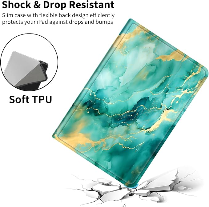 Golden Green Marble