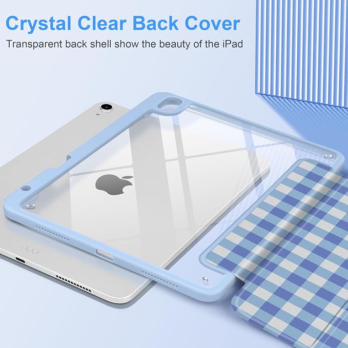 Blue White Check