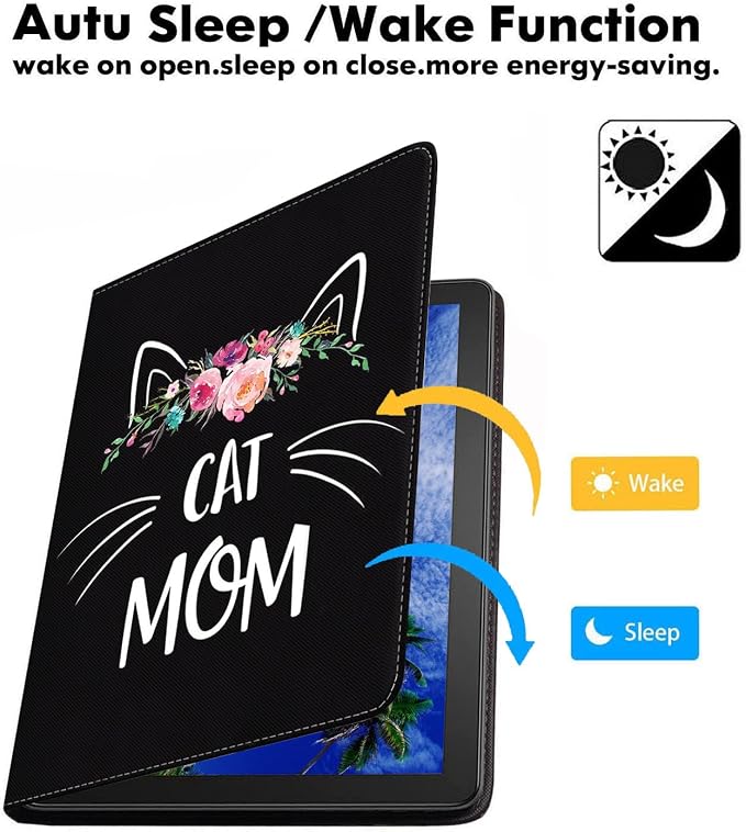 Floral Cat Mom