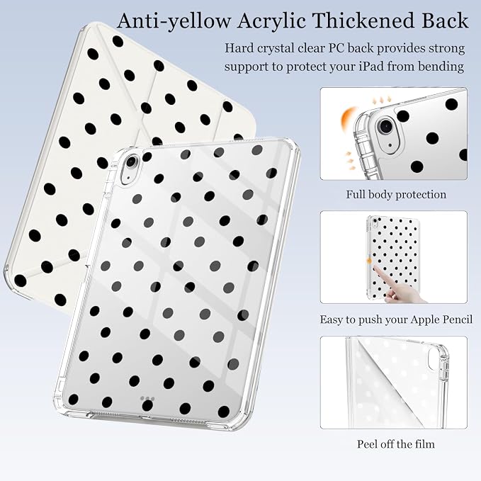 Polka Dot B/White