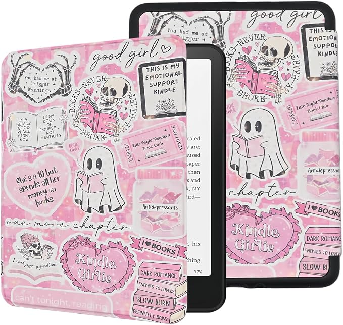 Pink Bookish Ghost