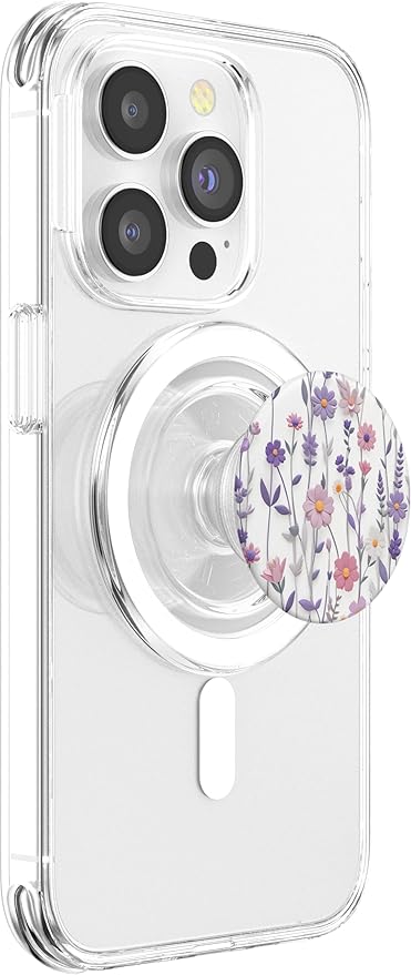 Mixed Flowers Bouquet Flower Pattern PopSockets PopGrip for MagSafe