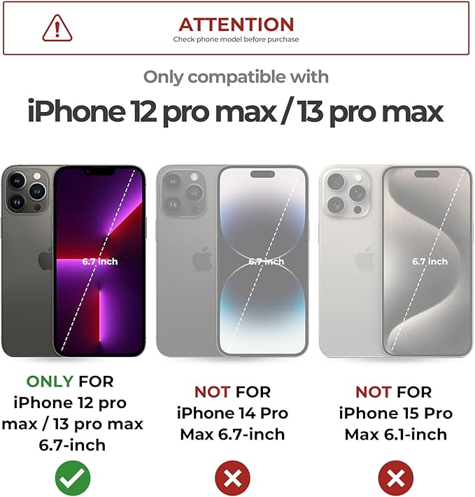 Dexnor for iPhone 13 Pro Max/12 Pro Max Case with Slide Camera Cover &amp Adjustable Kickstand &amp Built-in Screen Protector Magsafe Rugged Bumper Cases Heavy-Duty Magnetic Protective CoverArmy G