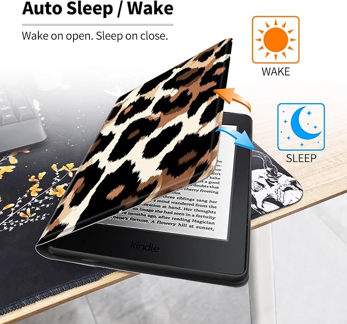 Brown leopard print