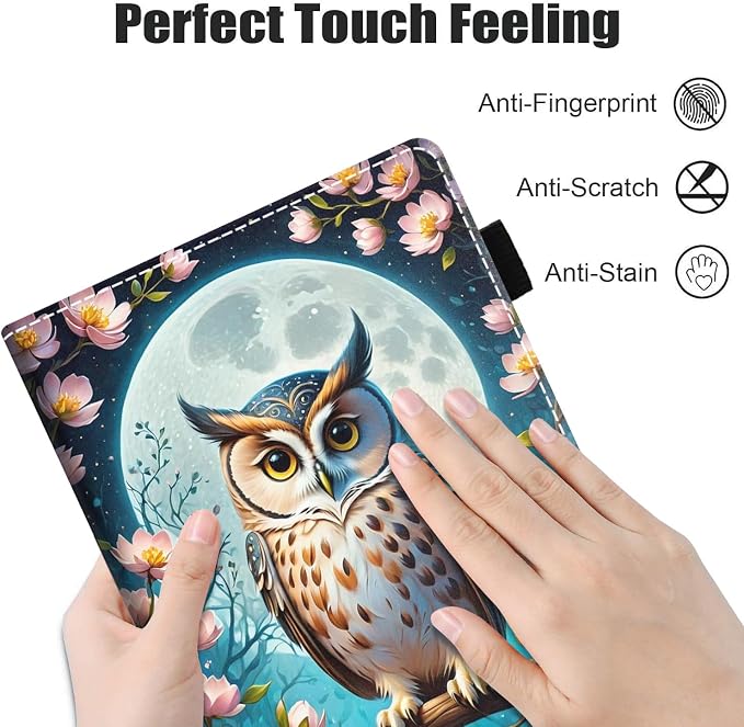 Owl Under The Moon