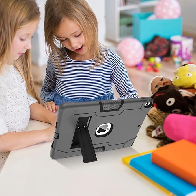 BENTOBEN for iPad Air 3rd Generation Case iPad Pro 10.5 2017 Case 3 Layers Heavy Duty Rugged Shockproof Kickstand Protective Tablet Cover for iPad Air 3 10.5 2019 /iPad Pro 10.5 2017 Gray/Black