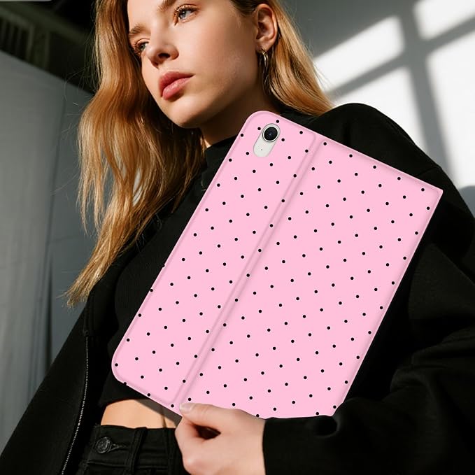 Black Dots Pink
