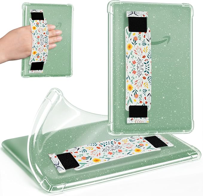 Glitter-Hand Strap Flower