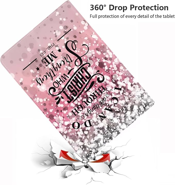 Pink Background Quote Bible Verse Phil 4:13