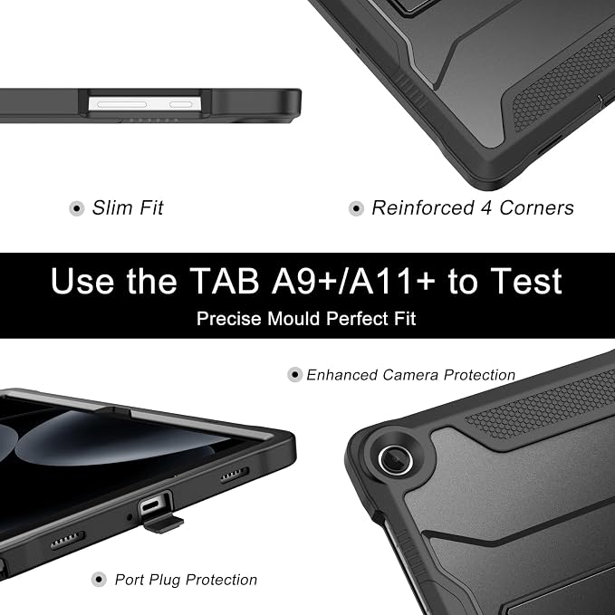 Black (With Built-In Screen Protector)