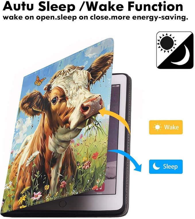 Watercolor Art Cow