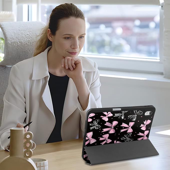 PD5-Black Pink Bowknot