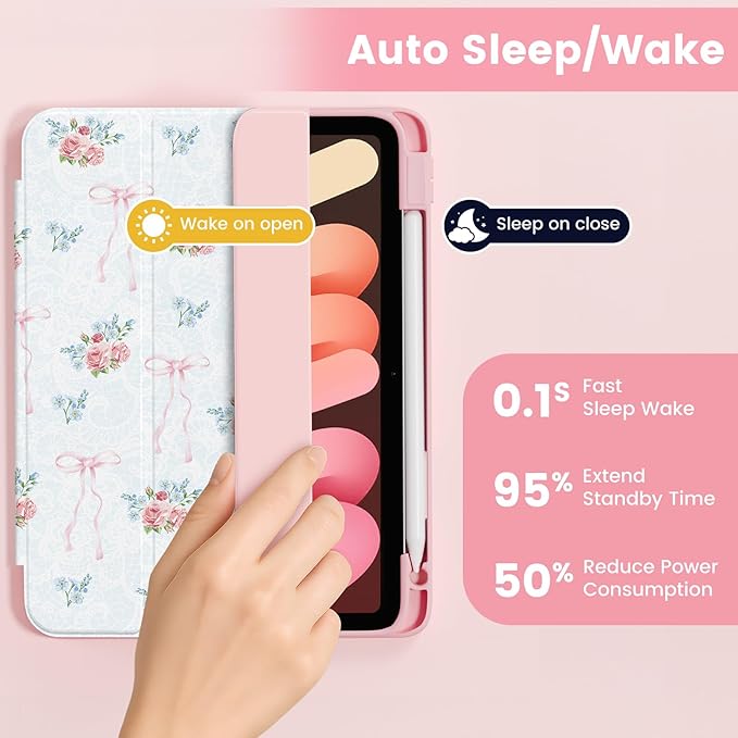 Case Compatible with iPad (A16) 11th Generation 11 Inch 2025/10th Generation 10.9 Inch 2022 Shockproof Hybrid Slim Stand Cover with Clear Back Shell &amp Pencil Holder Auto Wake/Sleep Z002
