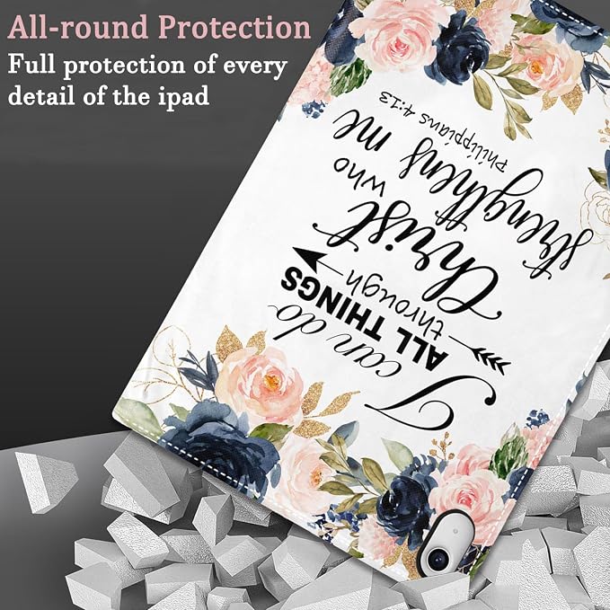 Bible Phil 4-13 Floral