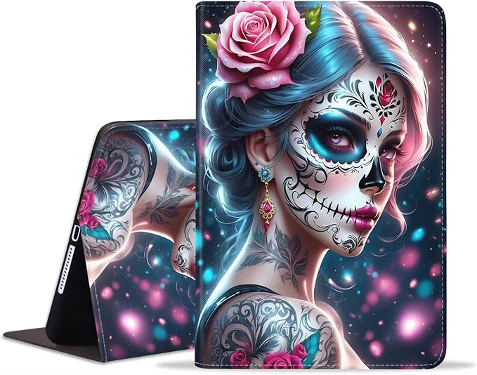 Sugar Skull Girl Flower