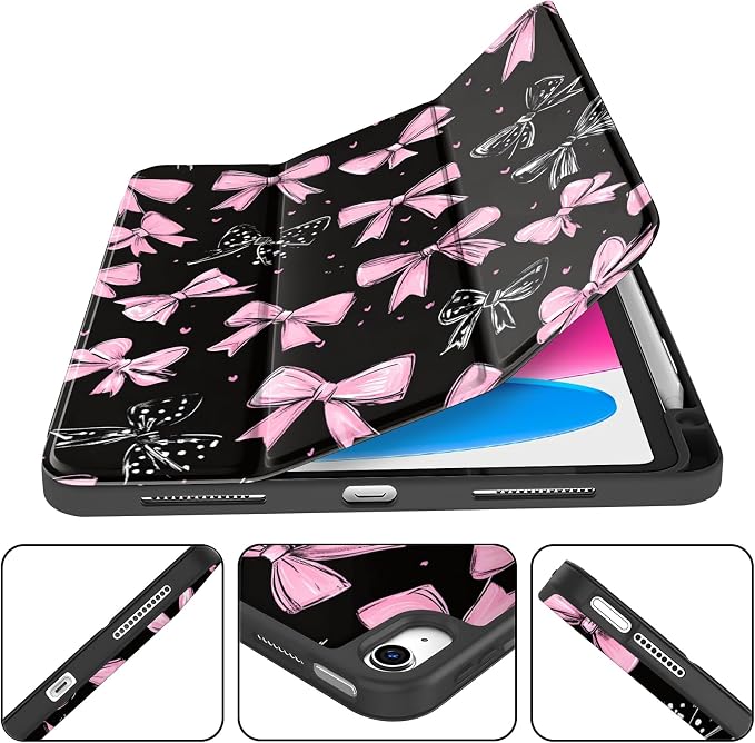 PD5-Black Pink Bowknot