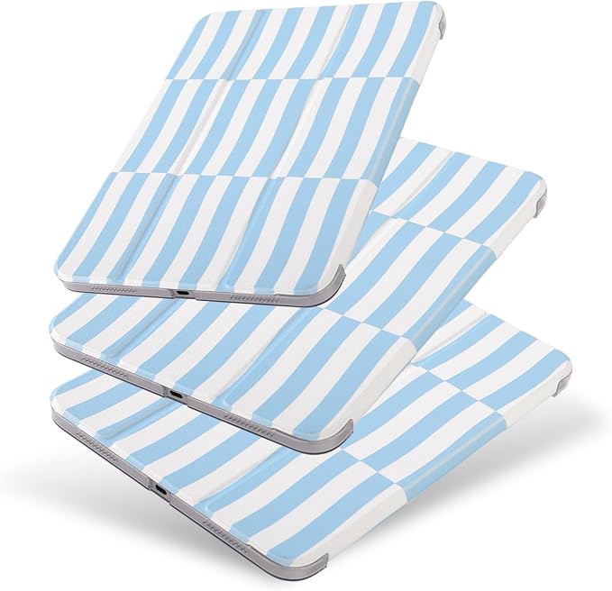 Blue irregular stripes