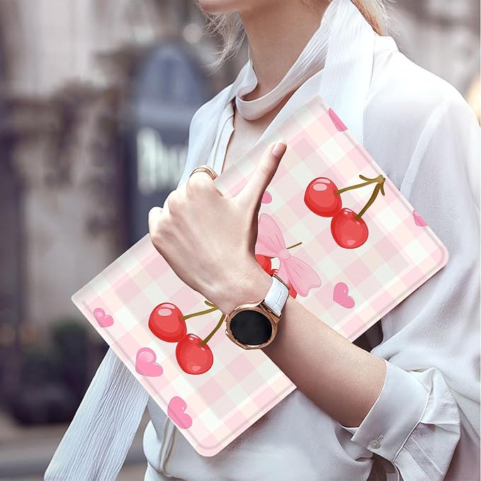 Pink Cherry Checkered