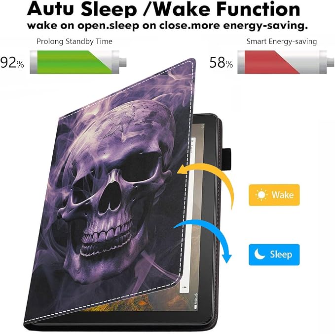Purple Smoke Skull