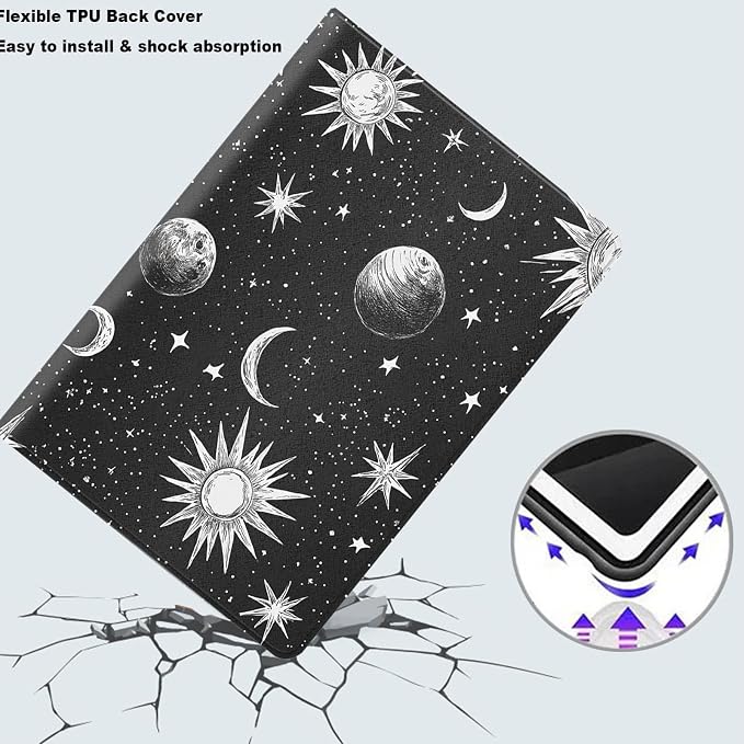 Starry Sky Planet Sun Moon