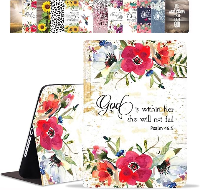 Floral Quote Bible Verse Psalm 46:5
