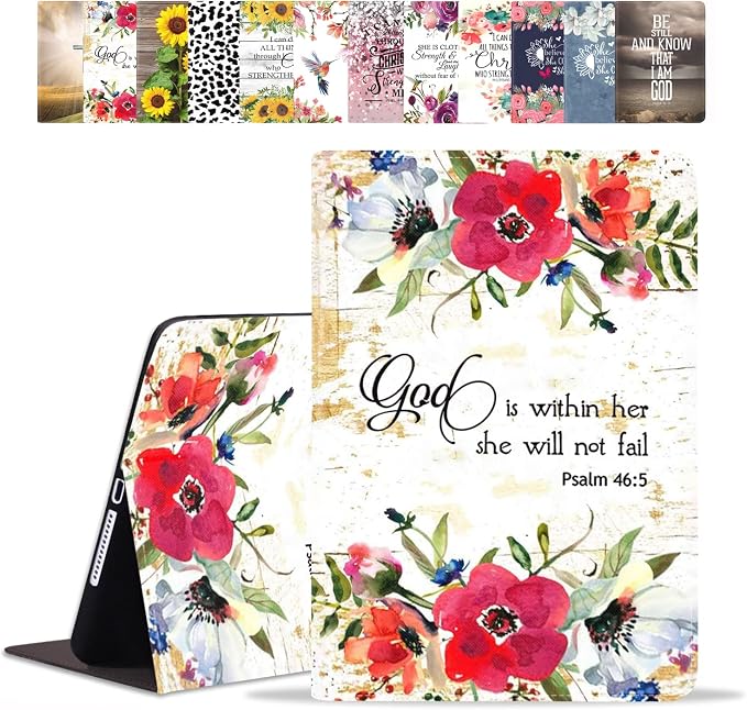 Floral Quote Bible Verse Psalm 46:5