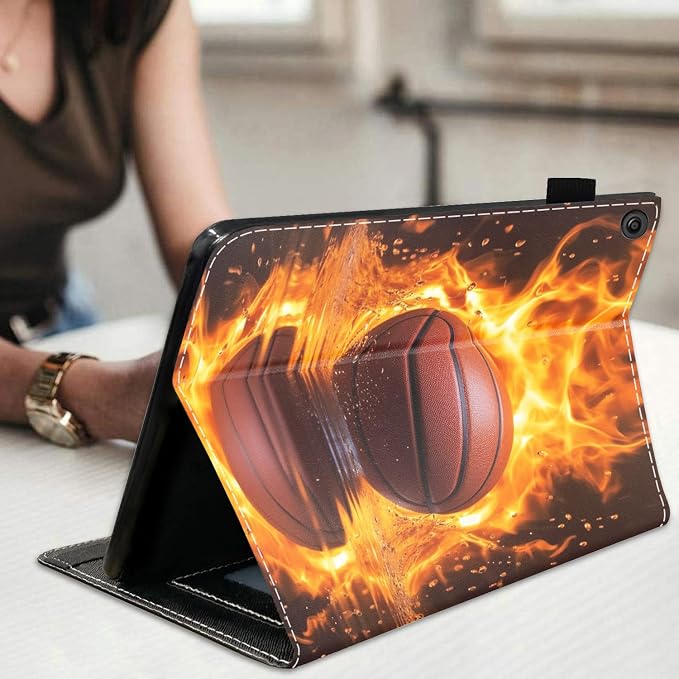 Burning Basketball