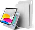 elago Case for iPad A16 10th Generation - Magnetic Attachment to Metal Materials Compatible with elago's Apple Pencil case (Light Grey)