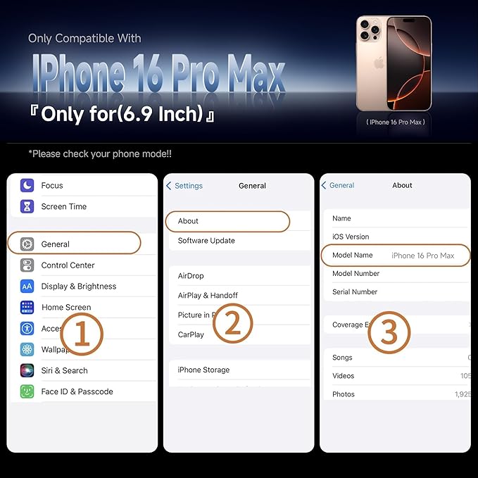 DMJN UNBREAK Glass for iPhone 16 Pro Max Privacy Screen Protector (NO.1 Military Grade Shatterproof) Privacy Screen iPhone 16 Pro Max Tempered Glass (Easy Installation &amp 100% Anti-Spy)2 Pack