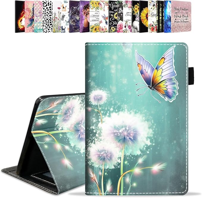 Dandelions and Butterfly
