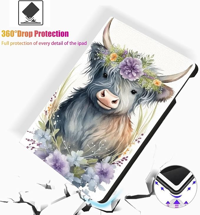 Flowers Cow