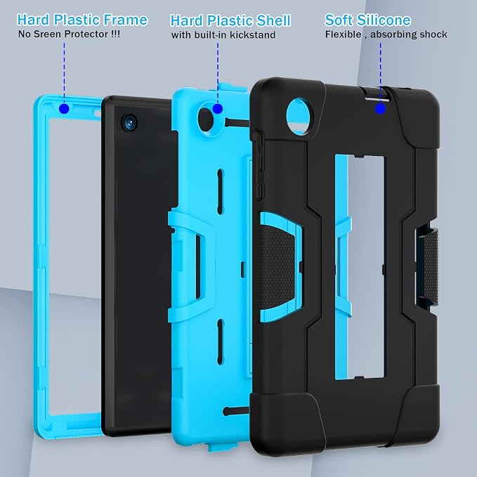 black/blue