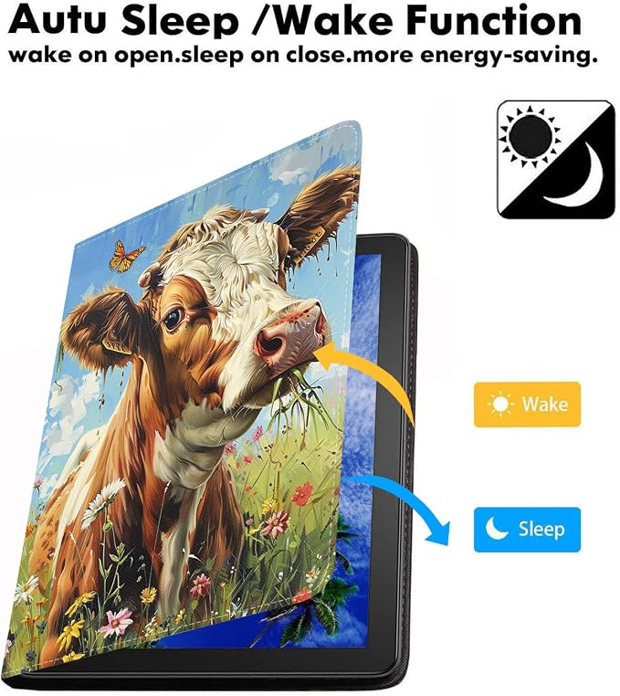 Watercolor Art Cow