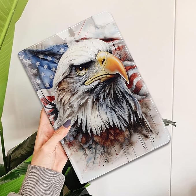 Patriotic American Flag Bald Eagle