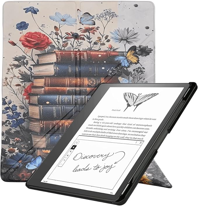 Book and Flowers