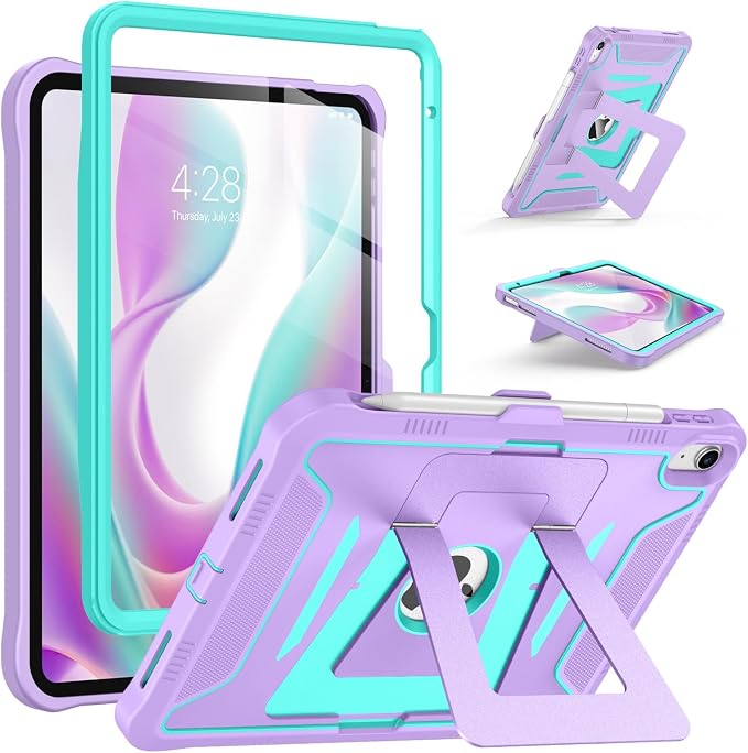 A-Purple/Mint Blue