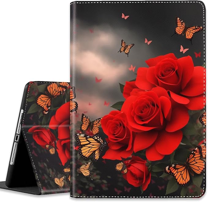 Butterfly Red Rose