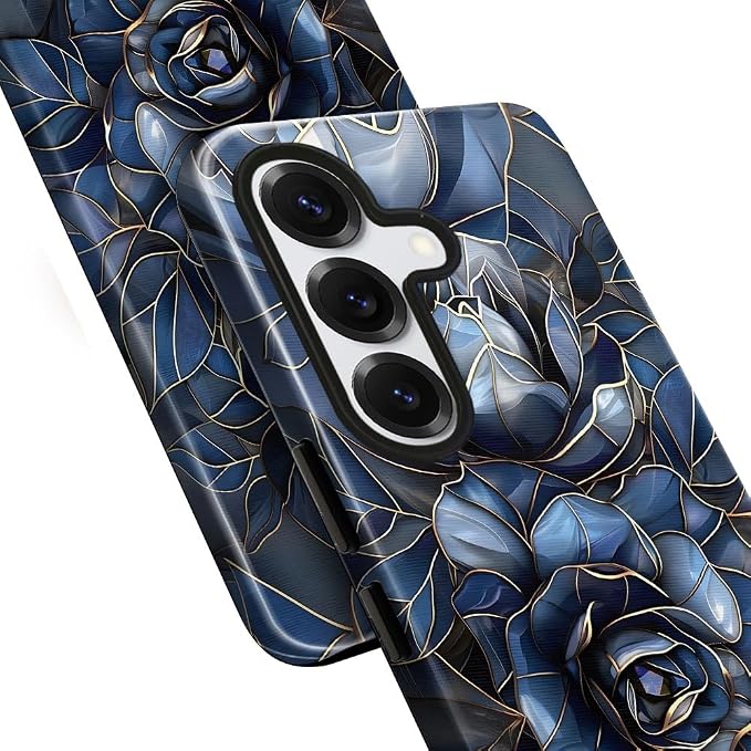 Rose Floral Stained Glass