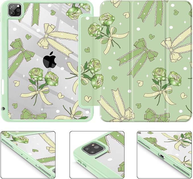 Bow & Rose Green