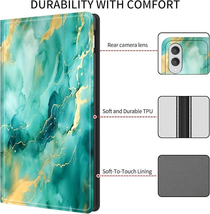 Golden Green Marble