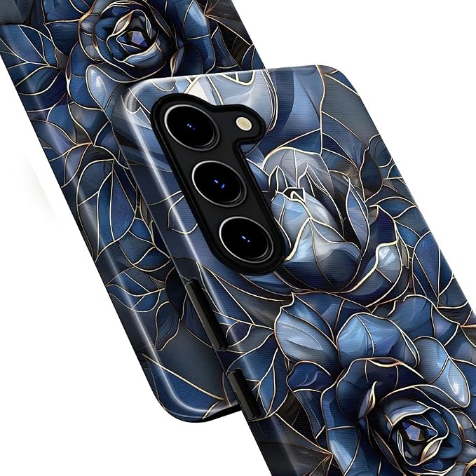 Rose Floral Stained Glass