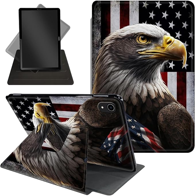 Cute Eagle American Flag