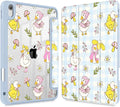 Case for iPad (A16) 11th Generation 11 Inch (2025) iPad 10th Generation 10.9 Inch (2022) Shockproof Cover with Clear Transparent Back Shell &amp Pencil Holder Cartoon Duck