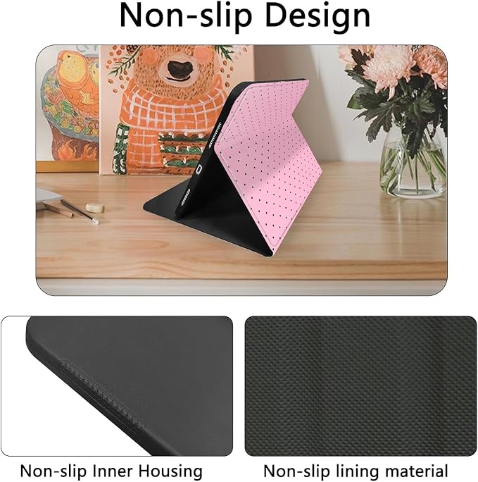 Black Dots Pink