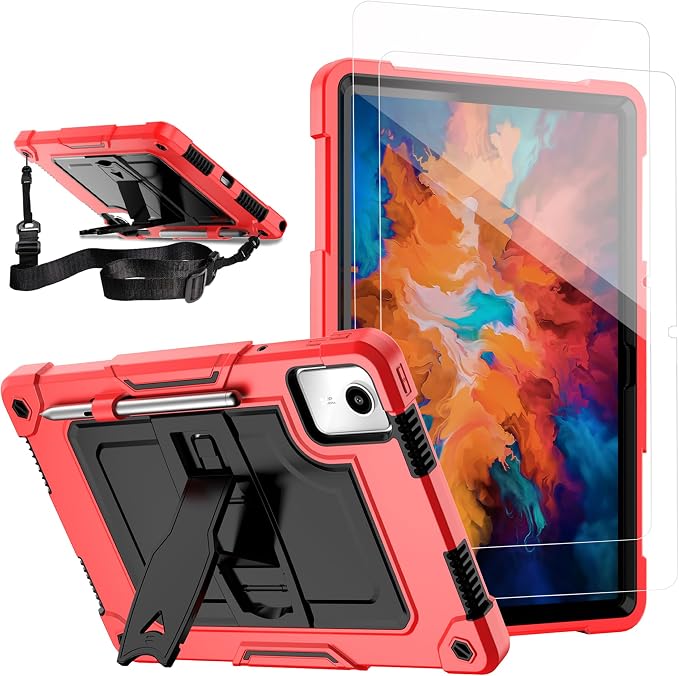 Red/Black+2 PCS Glass