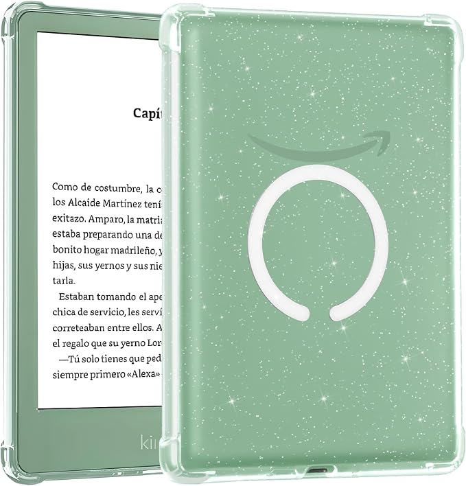 Glitter Clear White Ring