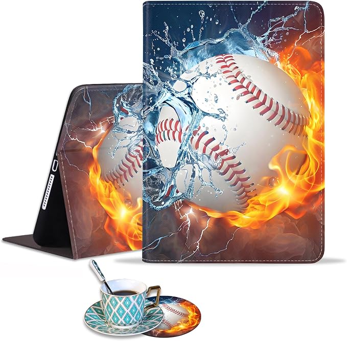Burning Baseball Fire and Water