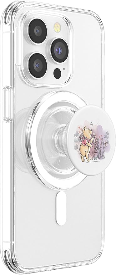 Winnie The Pooh - Smell The Flowers PopSockets PopGrip for MagSafe